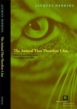 Book cover of The Animal therefore I am